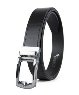 Opasok z pravej kože s automatickou prackou SILVER BELT