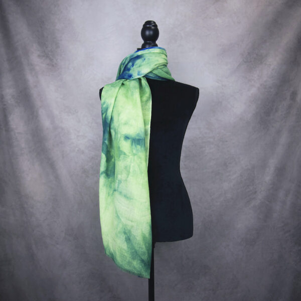 Unisex zimný šál z Merino vlny, výrobený na Slovensku, Limitovaná edícia 057 - Image 2