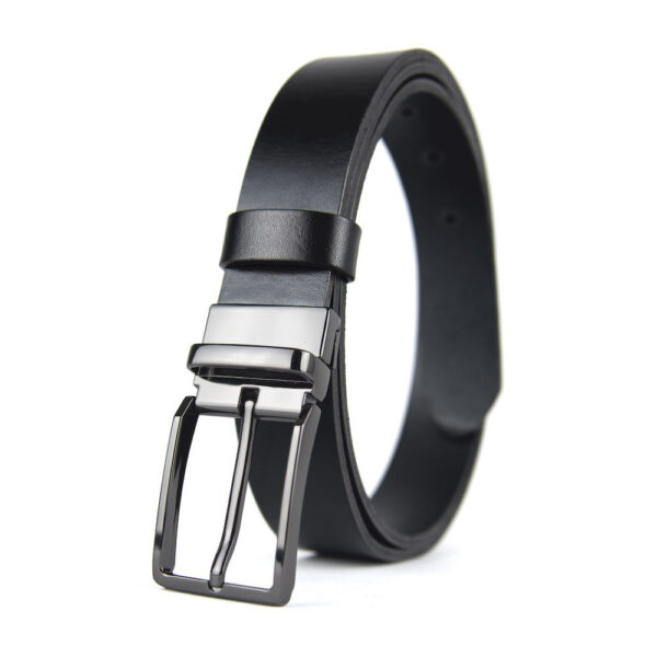 Kožený opasok MODERN PEARL, šírka 3.3cm, Ručná výroba na Slovensku