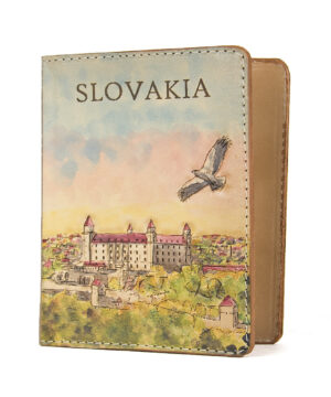 Alternative view of Ručne vyklepávaný, tvarovaný a reliéfny kožený zápisník - Slovensko, Bratislavský Hrad 3