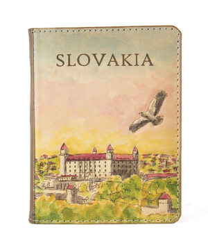 Ručne vyklepávaný, tvarovaný a reliéfny kožený zápisník - Slovensko, Bratislavský Hrad 5