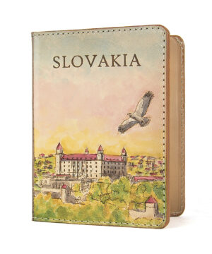 Alternative view of Ručne vyklepávaný, tvarovaný a reliéfny kožený zápisník - Slovensko, Bratislavský Hrad 5