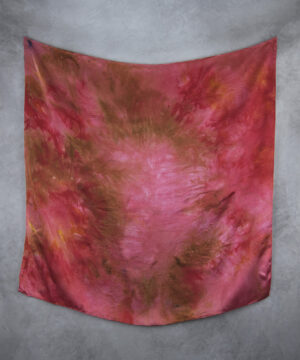 Alternative view of Hodvábna šatka LIMITED_293, Ručná výroba na Slovensku, 90 x 90cm