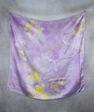 Alternative view of Hodvábna šatka LIMITED_299, Ručná výroba na Slovensku, 90 x 90cm