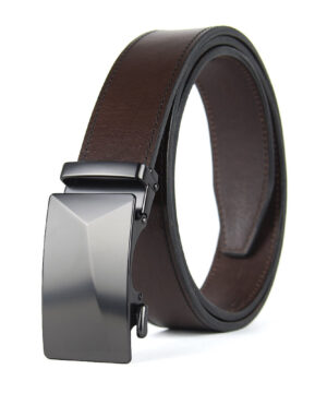 Alternative view of Opasok z pravej kože s automatickou prackou PEARL XYRON