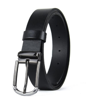 Kožený opasok ONYX EDGE, šírka 3.3cm, Ručná výroba na Slovensku