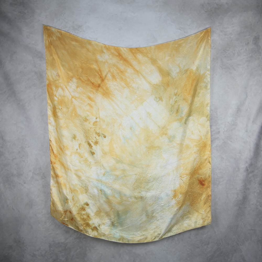Hodvábna šatka VZOR_35, 80 x 90cm, Vyrobené na Slovensku – Obrázok 2