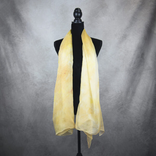 Hodvábny šál LIMITED_010, Ručná výroba na Slovensku, 180 x 110cm - Image 3