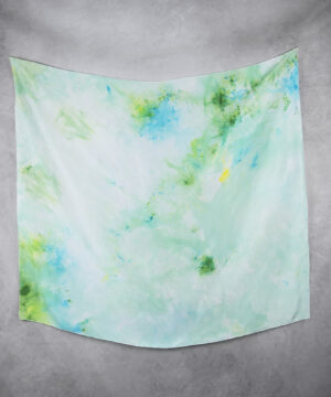 Alternative view of Hodvábna šatka VZOR_67, 90 x 80cm, Vyrobené na Slovensku