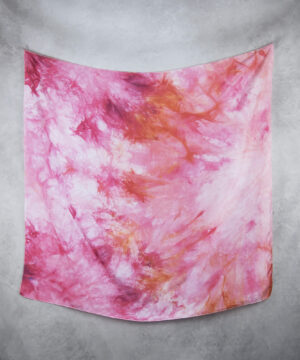 Alternative view of Hodvábna šatka VZOR_80, 85 x 90cm, Vyrobené na Slovensku