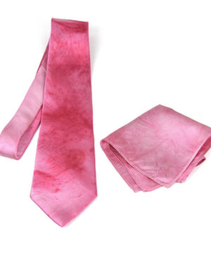 Hodvábna kravata + vreckovka vyrobená na Slovensku - Vzor 3