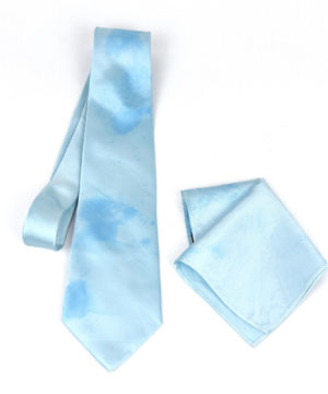 Hodvábna kravata + vreckovka vyrobená na Slovensku - Vzor 5