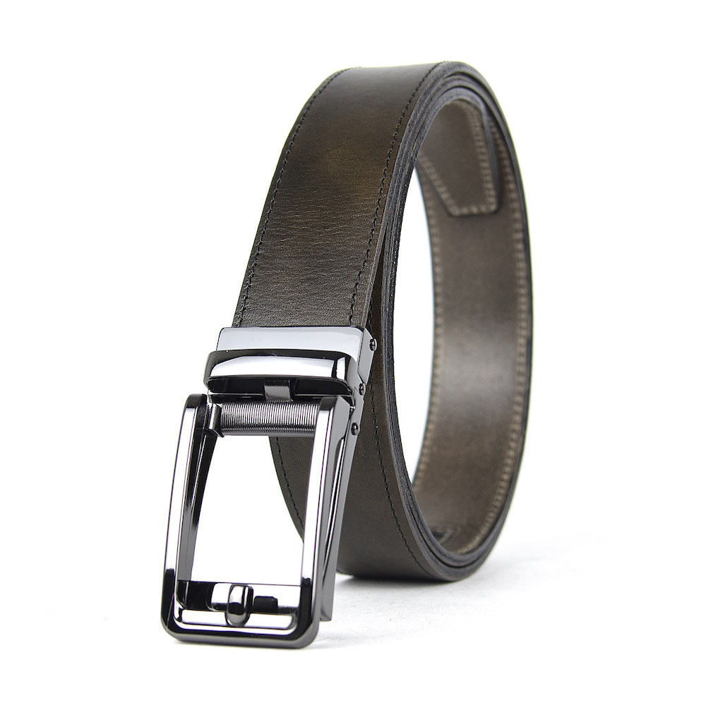 Opasok z pravej kože s automatickou prackou PEARL BELT – Obrázok 4