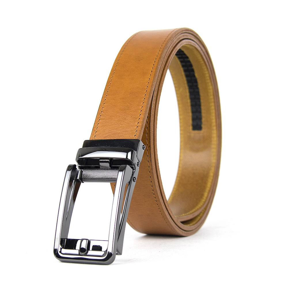 Opasok z pravej kože s automatickou prackou PEARL BELT – Obrázok 3