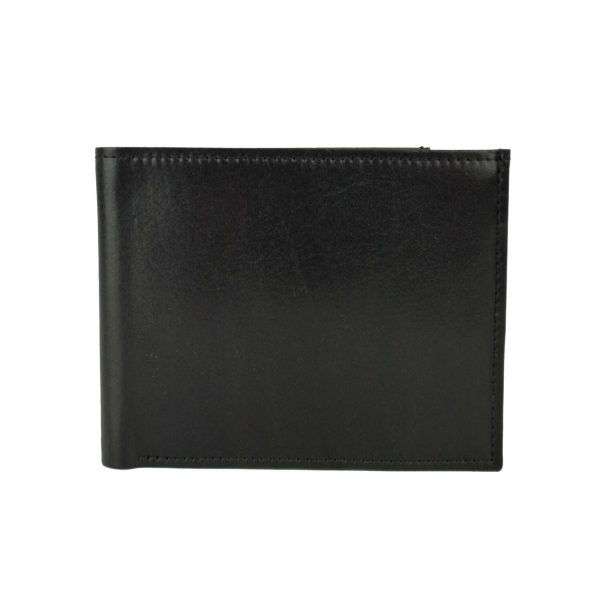 Elegantná peňaženka z pravej kože č.8406 v čiernej farbe - Image 2
