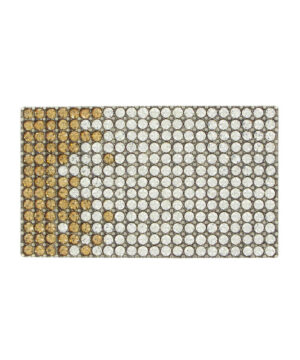 Luxusná kovová pracka SWAROVSKI BROWN, 40mm