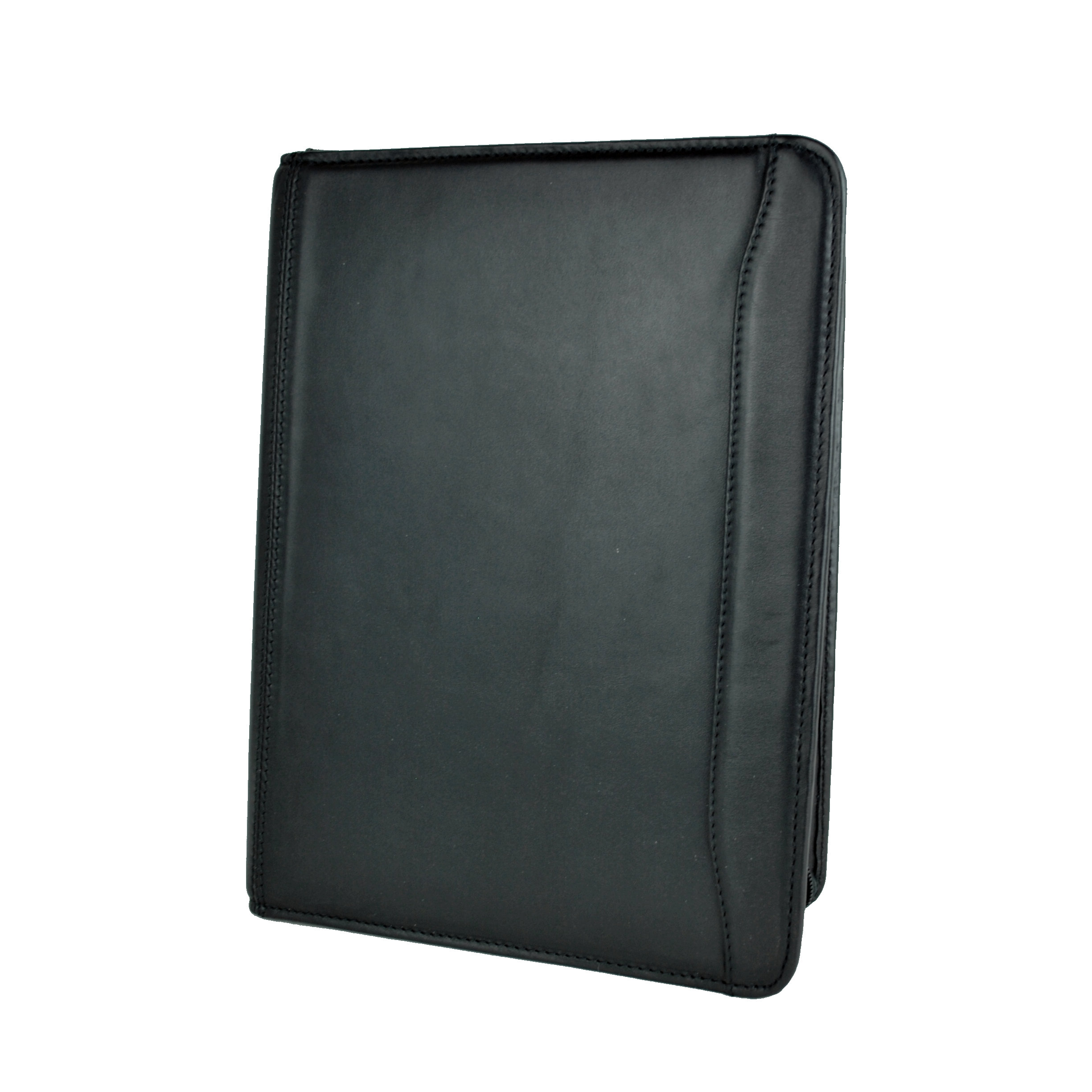 Elegantná kožená spisovka č.7988 v čiernej farbe – Obrázok 4