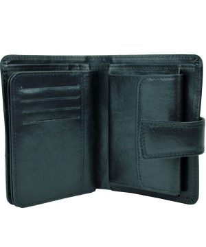 Unisex kožená peňaženka vyrobená z prírodnej kože. Kvalitné spracovanie a talianska koža. Ideálna veľkosť do vrecka a značková kvalita pre náročných (9)