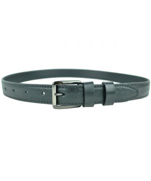 Prírodný kožený opasok so vzorom, 3cm, ručne dezenovaný (2)